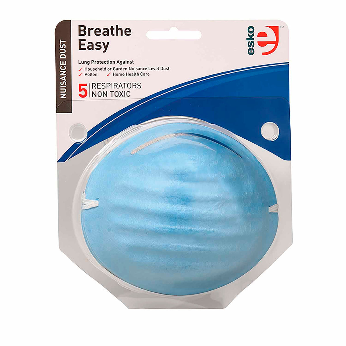 ESKO GENERAL USE DISPOSABLE FACE MASK PACK 5