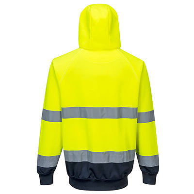 PORTWEST HI-VIS CONTRAST HOODIE