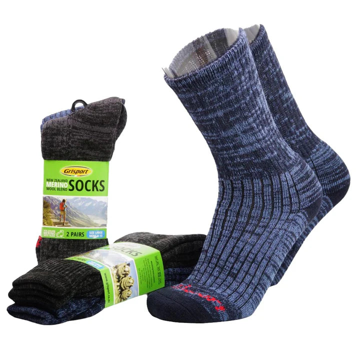 GRISPORT MERINO SOCKS 2/PK