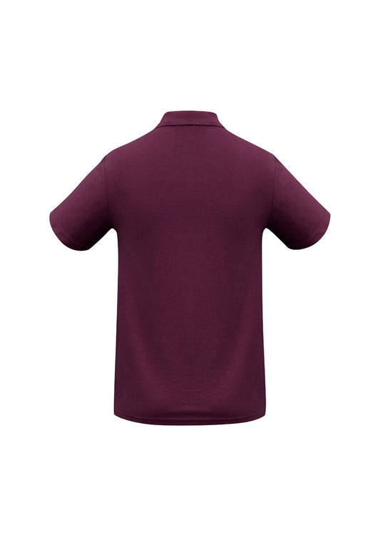 CREW SHORT SLEEVE POLO - MAROON - 1 ONLY