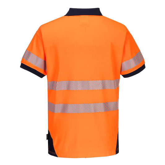 PORTWEST PW3 HI-VIS POLO SHIRT S/S
