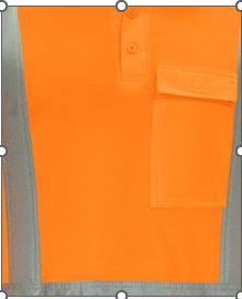 PROTEX LS HI-VIS POLO - 2XL ONLY