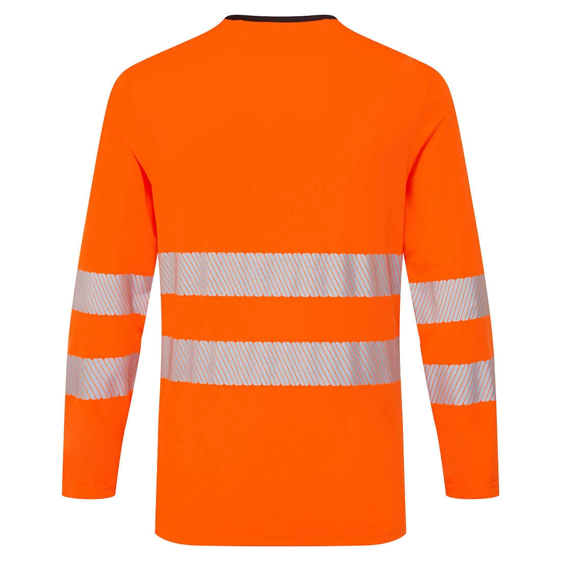 DX4 HI-VIS ZIP POLO SHIRT LONG SLEEVE