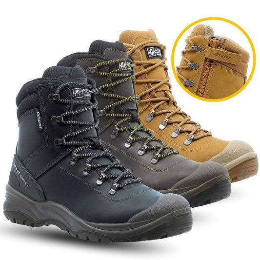 GRISPORT MONZA ZIP PREMIUM SAFETY BOOTS