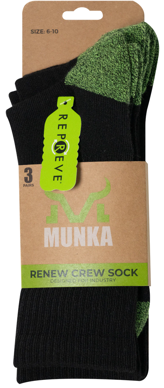 MUNKA 3 PACK RENEW SOCK