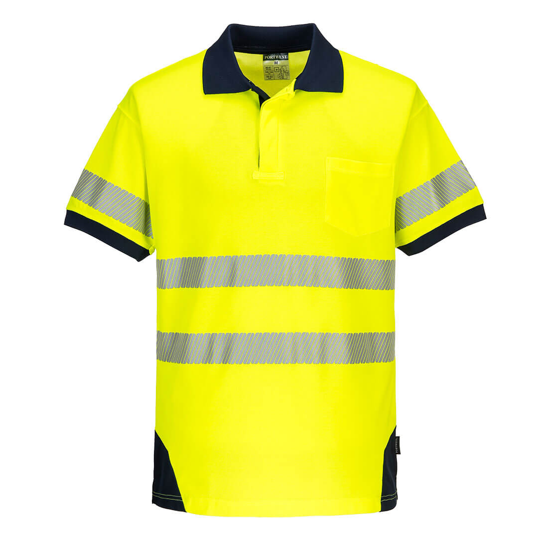 PORTWEST PW3 HI-VIS POLO SHIRT S/S