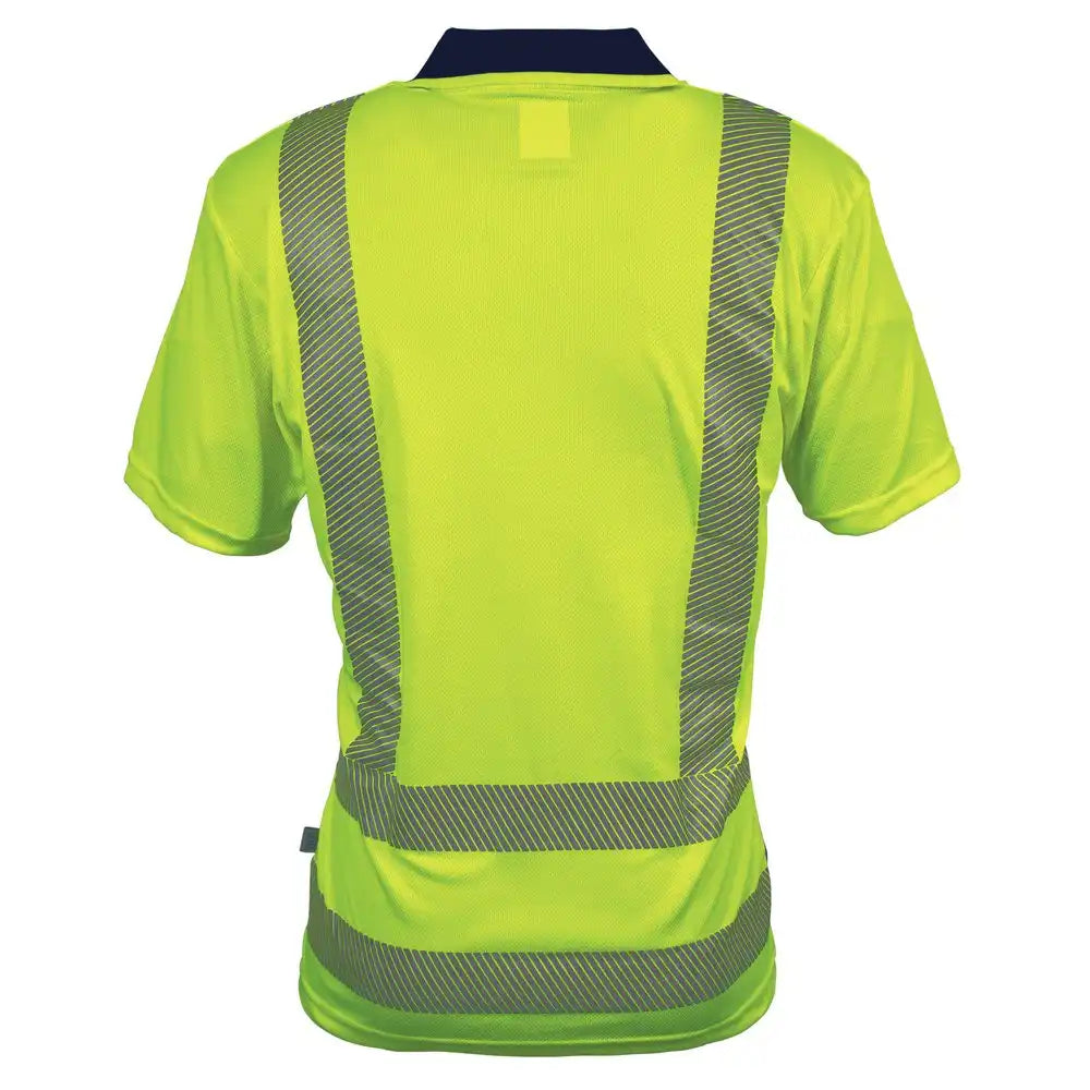 HI VIS INSET POLO