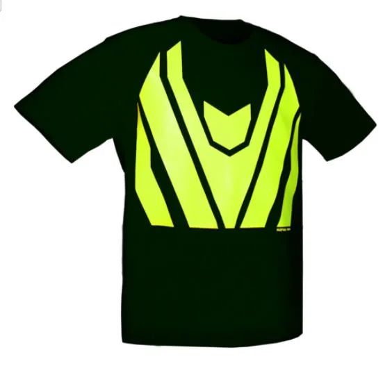 WORKBRITE TEE SHIRT – YELLOW CHEVRON