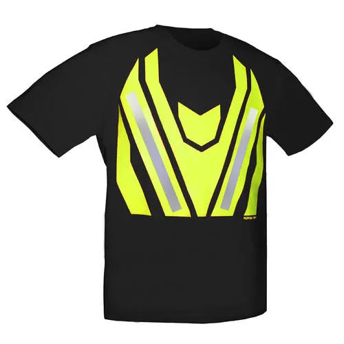 WORKBRITE TEE SHIRT – YELLOW CHEVRON