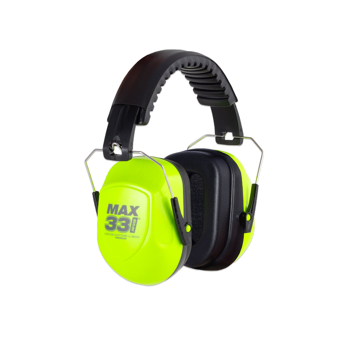 MAX33HV HI-VIS FOLDING EARMUFF