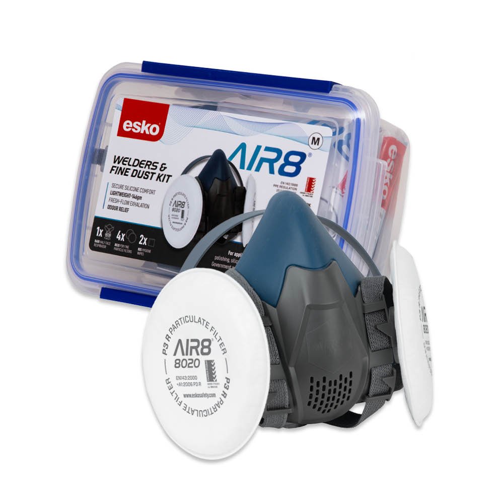 Esko Air 8 Welders & Fine Dust Mask Kit